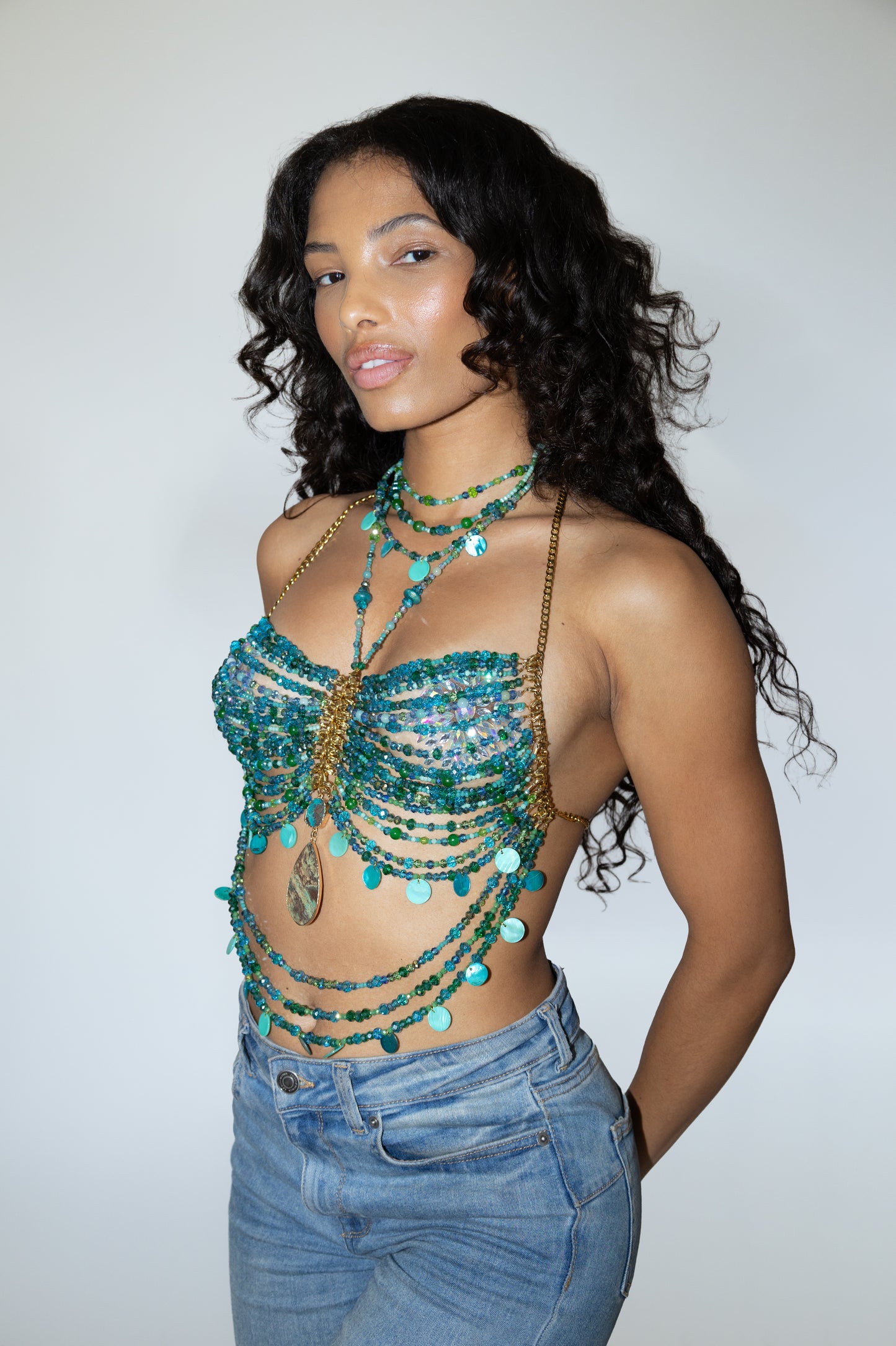 Aquamarine Top